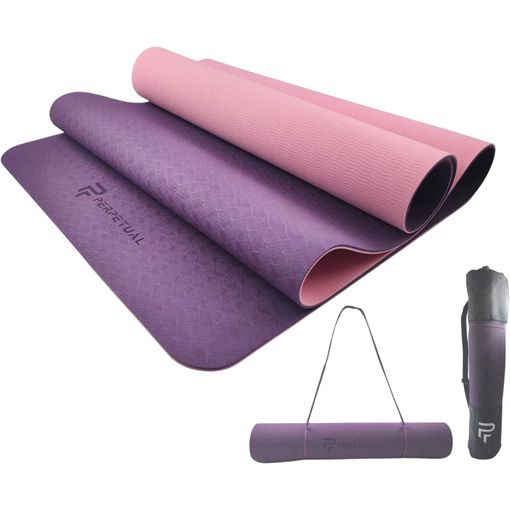 Esterilla De Yoga Perpetual De Tpe, 6mm, Violeta con Ofertas en Carrefour