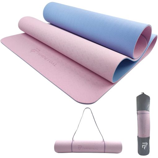 Esterilla De Yoga Perpetual De Tpe, 6mm, Rosa con Ofertas en Carrefour