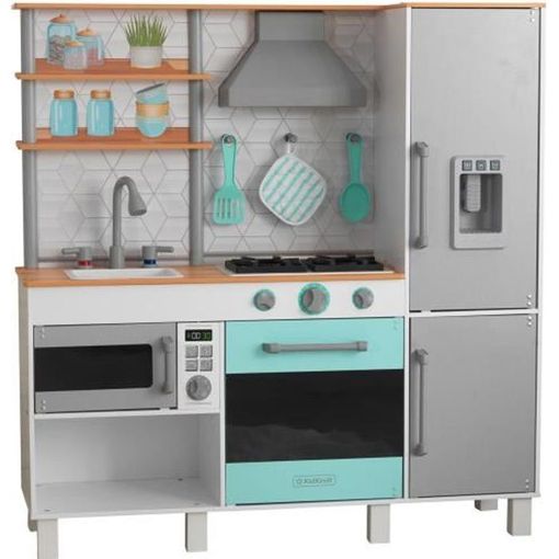 Cocina De Madera Infantil 69x30x85 Cm Blanco - Cocinas Infantiles De  Juguete Para Niños con Ofertas en Carrefour