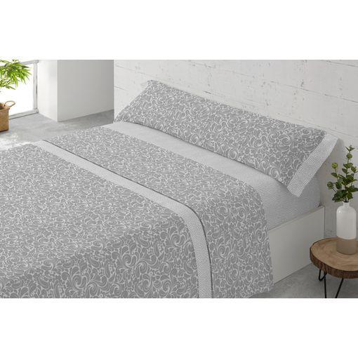 Todocama-juego De Sabanas Blanco 90x190/200 con Ofertas en Carrefour