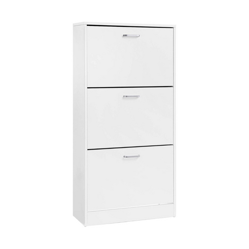 Zapatero Madera, Tres Puertas, Zapatero Puertas Oscilobatientes, Mueble  Auxiliar, Medidas: 63cms Ancho, 24cms Profundo, 115cms Alto (taupe/blanco)  con Ofertas en Carrefour