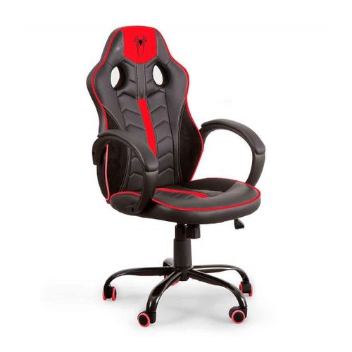 Vinsetto Silla Gaming con Reposapiés Roja/Negra