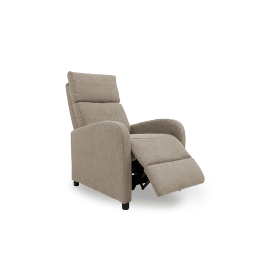 Sillón Relax Elegante - Butaca Reclinable - 102x60x92 Cm - Asiento Cómodo -  Poliéster - Gris Claro [en.casa]® con Ofertas en Carrefour