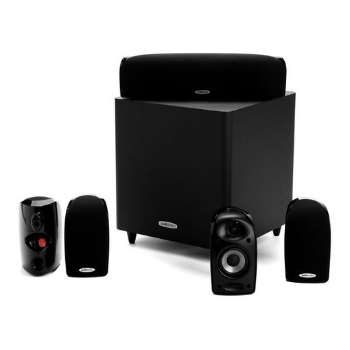 Home Cinema Polk Tl-1600 5.1 Lan 100w Negro con Ofertas en Carrefour