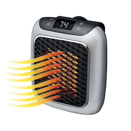 Calefactor Klack cerámico eléctrico de enchufe con mando de 900W – Klack  Europe