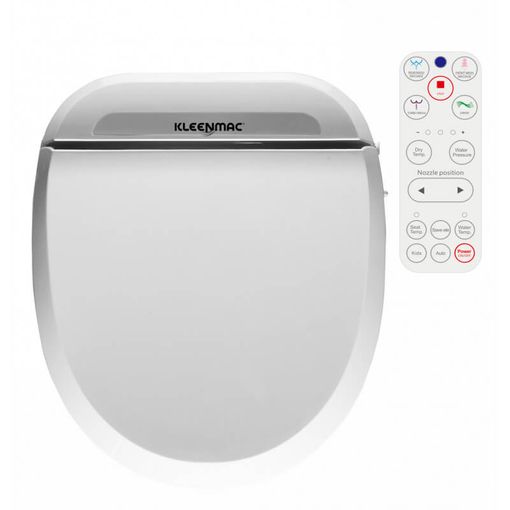 Asiento Con Bidé Inteligente Para Inodoros Redondo Kleenmac Keb2500r Moderate