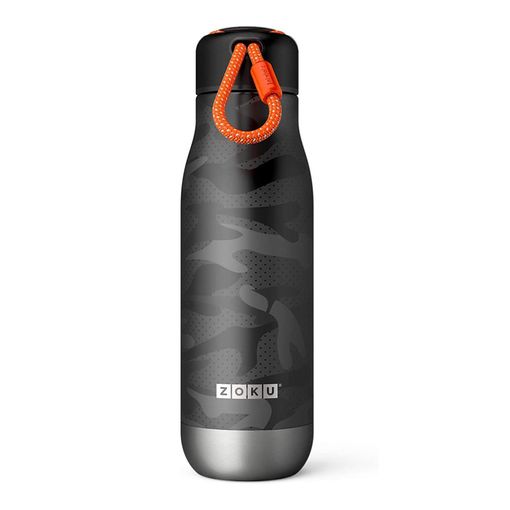 Water Revolution Rubber - Botella Térmica De 0.5l En Acero