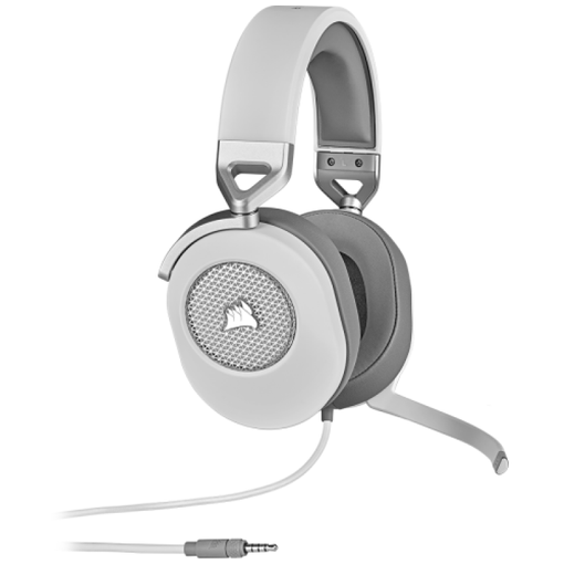 AURICULARES CORSAIR HS80 RGB WIRELESS BLANCO CA-9011236-EU