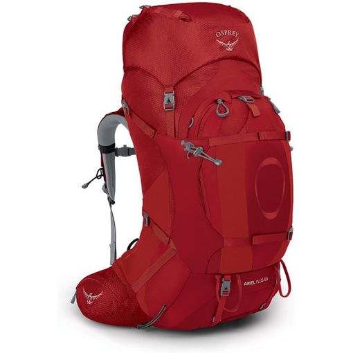 Osprey Mochila Ariel Plus 60 Carnelian Rojo con Ofertas en Carrefour