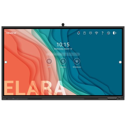 Newline Elara Pizarra Y Accesorios Interactivos 2,18 M (86") 3840 X 2160 Pixeles Pantalla Táctil Negro
