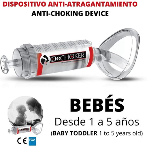 DeChoker dispositivo anti atragantamiento Bebé