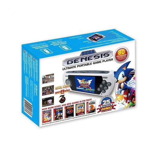 Consola Retro Sega Mega Drive Wireless Ed Sonic 25th Ann (80 con Ofertas en  Carrefour