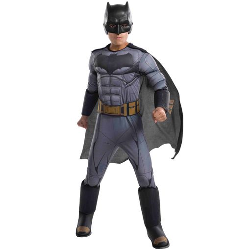 Disfraz Batman Lujo niño, Tallas: 5 -10 años