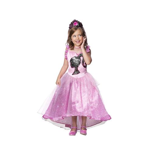 Disfraz De Princesa Barbie Para Niñas, Rosa, Mediano (disney - Princesas -  701342-m) Rubies 701342m con Ofertas en Carrefour