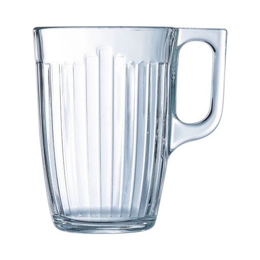 Comprar taza cristal con sonrisa en la base 230 ml publicitaria