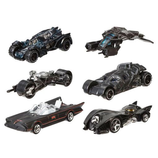 Hot Wheels pack 5 coches Batman