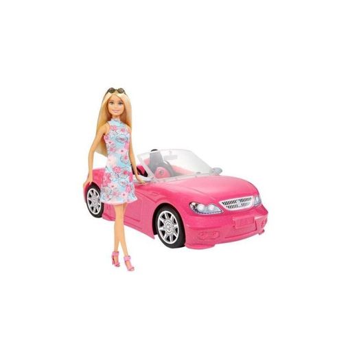 Barbie Coche Descapotable Rosa – Shopavia