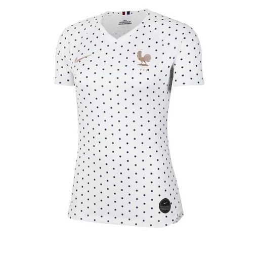 Camiseta Fútbol Nike - Mujer - Blanco con Ofertas Carrefour | Ofertas Carrefour Online