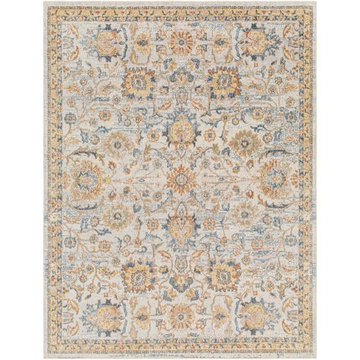 Alfombra Vintage Lavable En Lavadora Gris/oro 120x170 Cm - Diseño Esther  con Ofertas en Carrefour