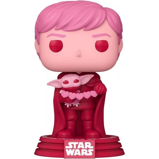 Figura Funko Pop! Star Wars Luke Skywalker Con Grogu Modelo 494