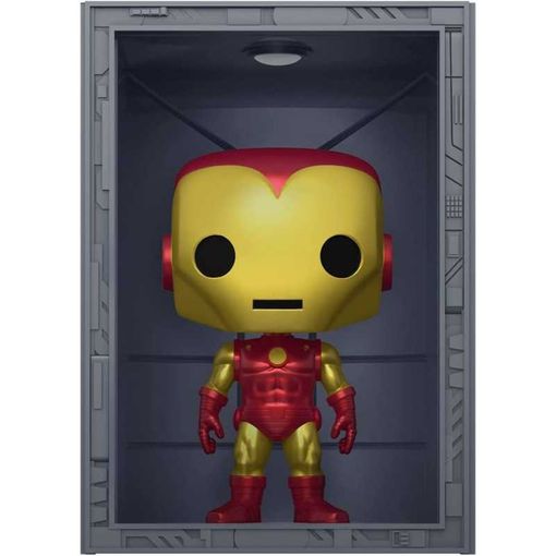 Figura Funko Pop! Deluxe Marvel Salón De Armaduras Iron Man Modelo 4 Modelo 1036 | 62781 Edición Exclusiva