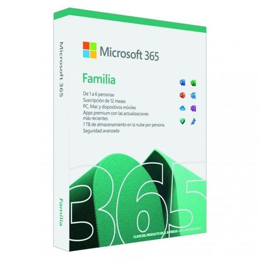 Microsoft Office 365 Familia/ 6 Usuarios/ 1 Año/ Multidispositivo con  Ofertas en Carrefour | Las mejores ofertas de Carrefour