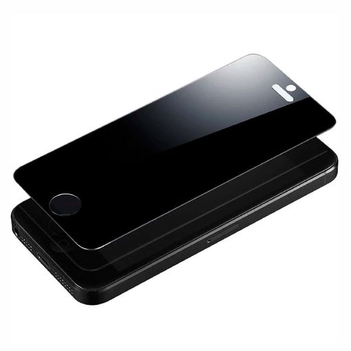 Protector Pantalla Cristal Templado Negro Privacidad Para Iphone 5