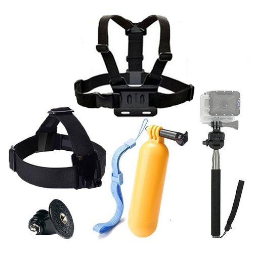 Pack de accesorios para tu cámara de acción (Xiaomi, SJCAM, GoPro o GitUp)  