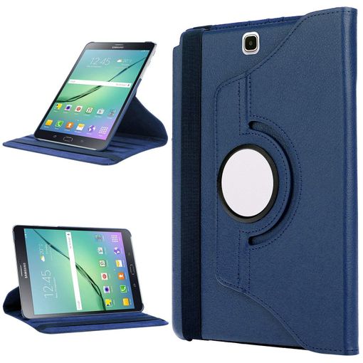 Theoutlettablet - Funda Para Tablet Samsung Galaxy Tab A 9.7" Sm-t550, Sm-t555, Sm-550 Rotating Case Color Oscuro con Ofertas en Carrefour | Ofertas Carrefour