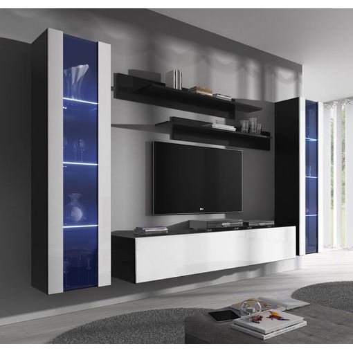 Mueble Tv Modelo Forli Xl (160 Cm) En Color Blanco con Ofertas en Carrefour