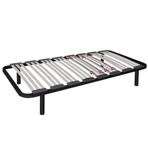 Somier 120x200 Cm Multiláminas Con Reguladores Lumbares Tubo Acerado 40x30  Mm Láminas De Haya Antideslizantes. Patas No Incluidas. con Ofertas en  Carrefour