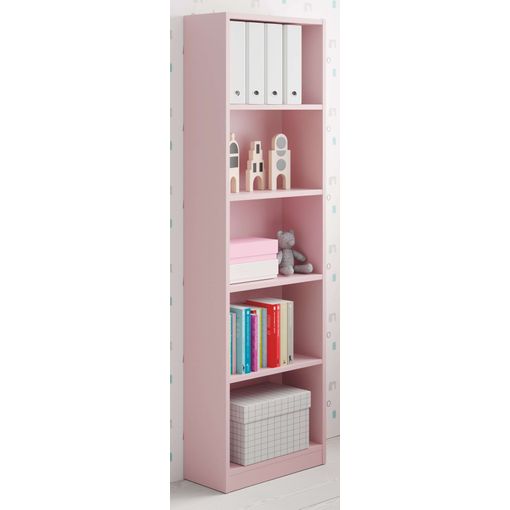 Pack Estudio Juvenil Infantil I-joy Color Rosa Habitación Dormitorio Estilo  Moderno (escritorio + Estantería) con Ofertas en Carrefour