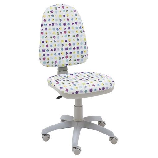 Silla De Escritorio Para Niños Gris - Estampado Lunares con Ofertas en  Carrefour