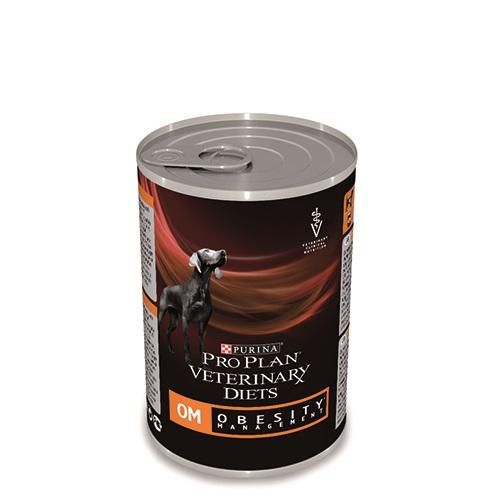 Mousse Purina Pro Plan Veterinary Diets Canine Om 400g Para Perros Con Sobrepeso - 12 Latas 400g