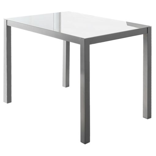 Mesa Cocina Vidrio Modelo Tibia 110 X 70 X 75 - Blanco con Ofertas en  Carrefour