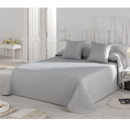 Colcha Pique Modelo Fiore Beige Cama 135 Cm. con Ofertas en Carrefour