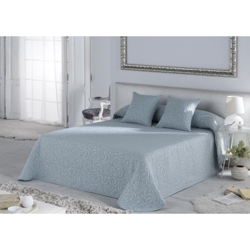 COLCHA BOUTI SUMMER 114 C/08 AZUL CAMA DE 90 CM