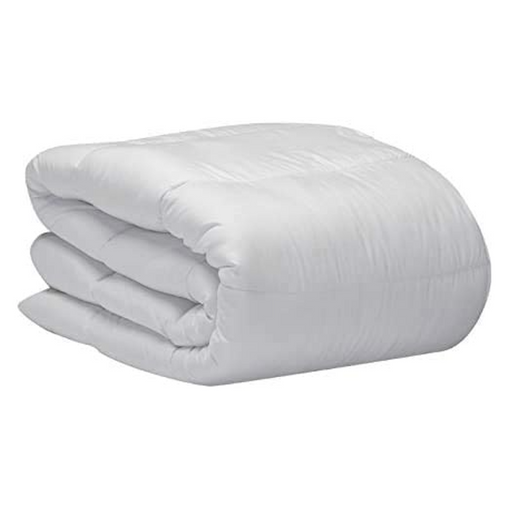 Edredón Relleno Nórdico Blanco Rayas 300gr Cama 100/105 cm (180x220 cm)