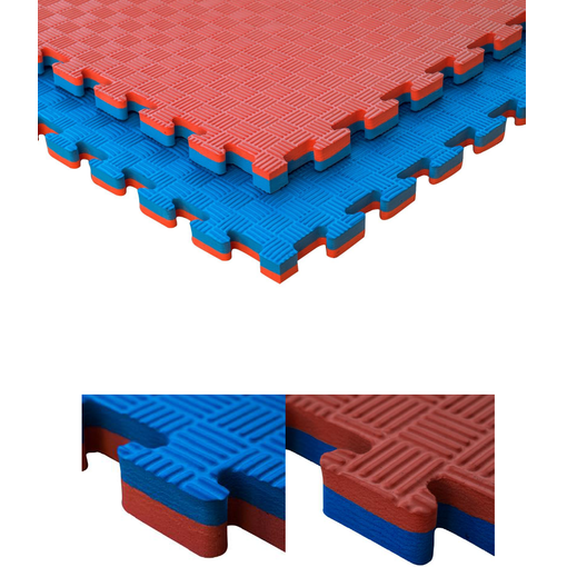 Suelo Tatami Puzzle 3 Cm (azul / Rojo). Planchas De 1 X 1 M con Ofertas en  Carrefour