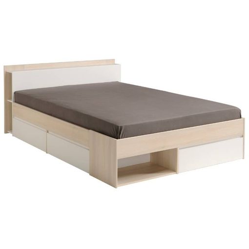 Cama doble BASO 135 cm con cajones