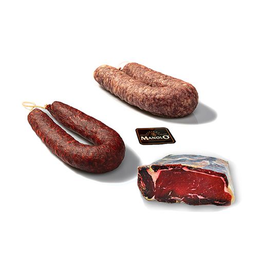 Pack Regalo Surtido Especial Cecina De León (800g), Chorizo (500g) Y Salchichón (500g)