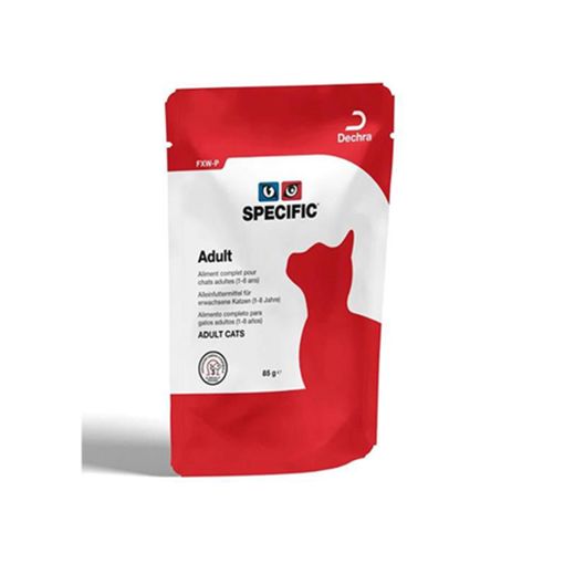 Specific Alimento Húmedo Para Gatos Adult Fxw, 4 X 12 X 85gr