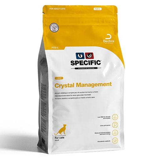 Specific Pienso Para Gatos Crystal Management Light Fcd-l, 14 (2 X 7 Kg)