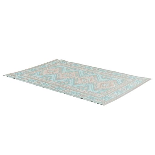 Alfombra De Exterior Rectangular De 120x180 Cm Color Blanco Y Gris,  Impermeable, Reversible, Ecológica, Alfombras Decoración Para Exterior,  Ideal Patio Y Terraza, Salón De Verano Outdoor con Ofertas en Carrefour