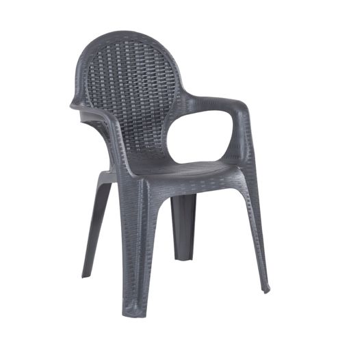 Esta silla de comedor está fabricada en plástico de alta calidad