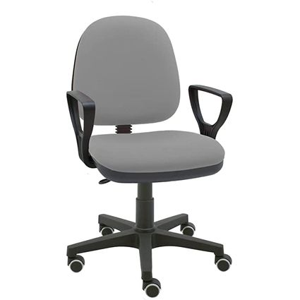 Silla De Escritorio Milano Con Reposabrazos - Tapizado Gris con Ofertas en  Carrefour