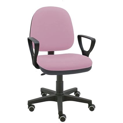 Silla escritorio Siba rosa-blanco - Muebles Polque. Tienda de Muebles en  Pamplona y Online.