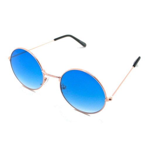 Gafas Sol Hippie Retro Redondas Hombre Mujer Sunglasses Espejo Azul Claro con Ofertas en Carrefour | Ofertas Carrefour Online
