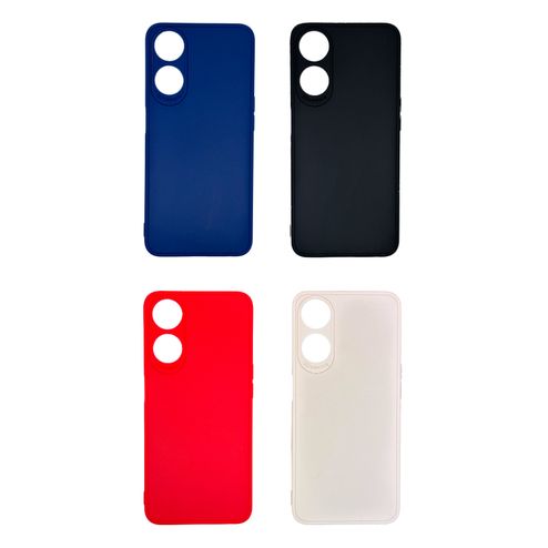 Funda Silicona Líquida Ultra Suave Para Oppo A58 4g Color Azul con Ofertas  en Carrefour