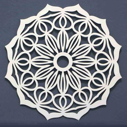 Cuadro Mandala En Madera Calada Ref. Mosaico Ref. 154 150x80cm - Blanco  Envejecido con Ofertas en Carrefour